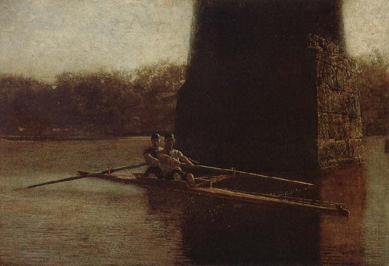 Thomas Eakins Two Person Dinghy china oil painting image